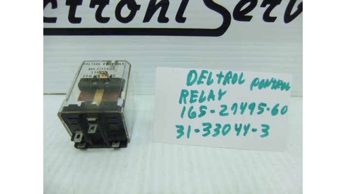 Deltrol Controls 165.27495-60 relay SPST .